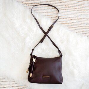 EUC! MICHAEL KORS LEXINGTON LARGE PEBBLED LEATHER CROSSBODY BAG